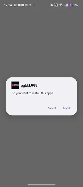 Screenshot Of Pgbkk999 Apk